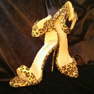 Leopard heels